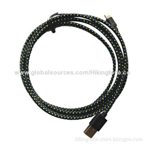 Nylon Braided Lightning Cable with Different Colors
